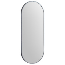Modern 121cm Oblong Aluminium Wall Mirror